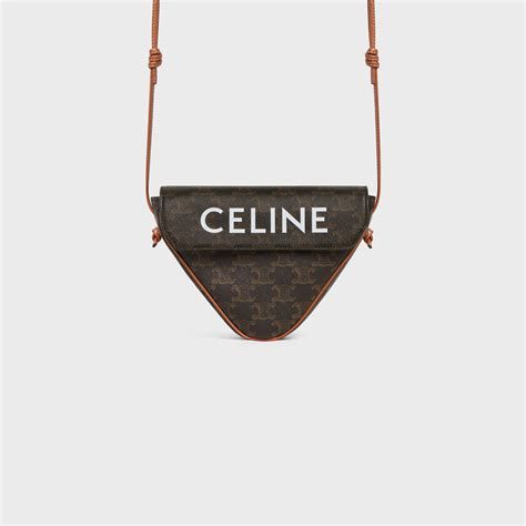 celine triangle clutch bag